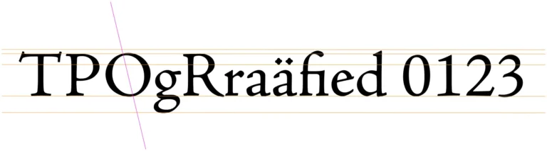 Typografie; Grundlagen - Schriftfamilien & Begriffe - Antiqua Schriften