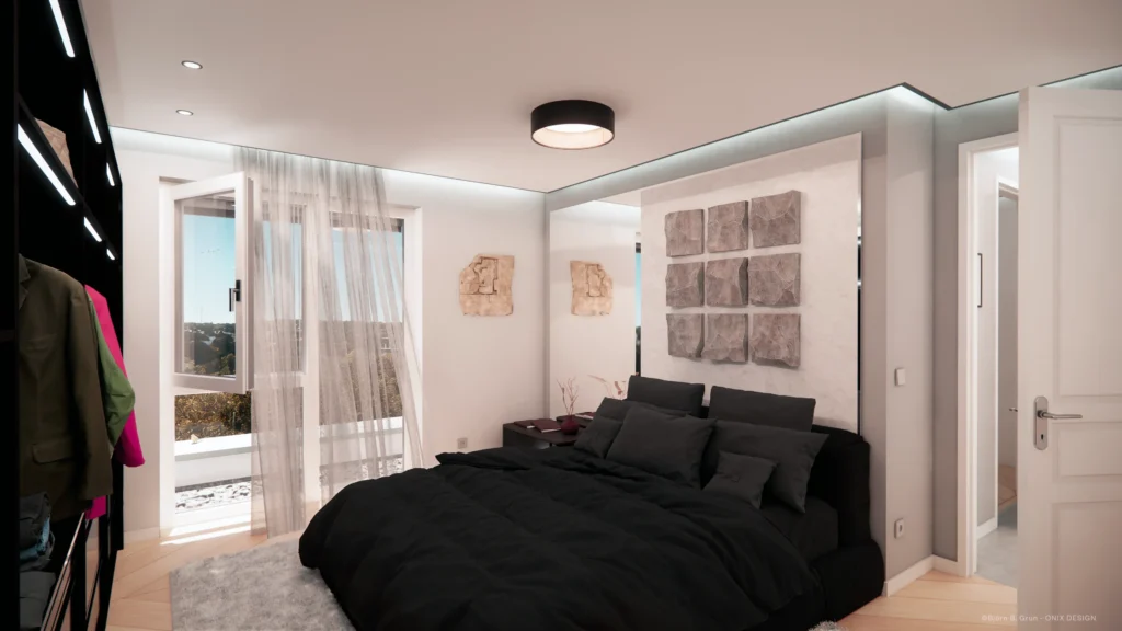 3D-Visualisierung für Neubauprojekte - Innenvisualisierung - VISUGRUN | ONIX DESIGN - Björn B. Grun